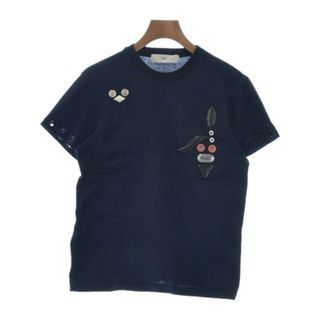 トーガ(TOGA)のTOGA トーガ Tシャツ・カットソー 36(S位) 紺 【古着】【中古】(カットソー(半袖/袖なし))