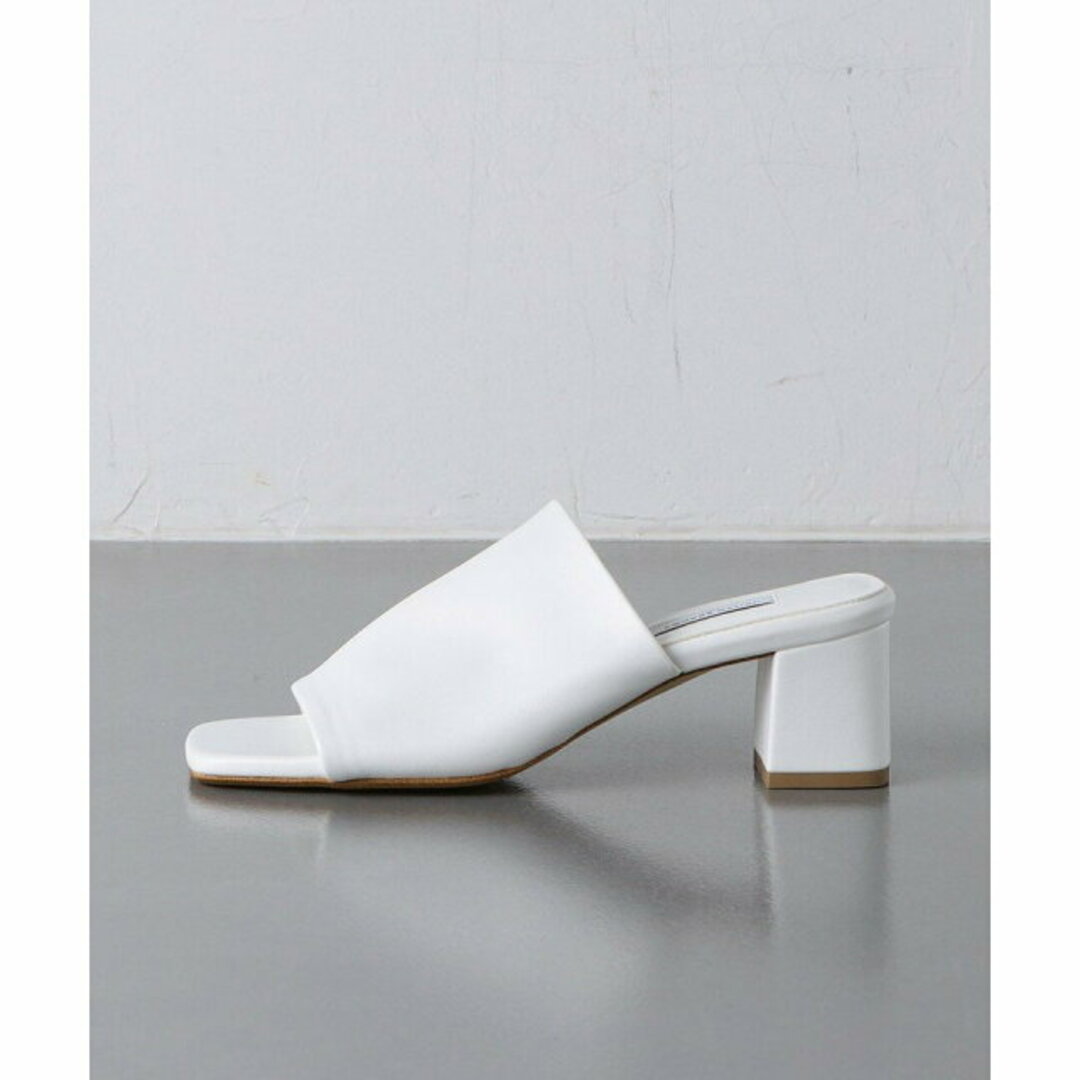 UNITED ARROWS(ユナイテッドアローズ)の【WHITE】【35】ワイドスクエア ミュール レディースの靴/シューズ(サンダル)の商品写真