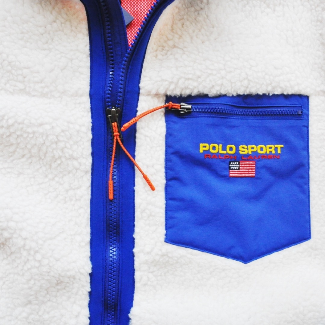 POLO RALPH LAUREN(ポロラルフローレン)のRALPH LAUREN /POLO SPORT LOGO ZIP FLEECE メンズのジャケット/アウター(ミリタリージャケット)の商品写真