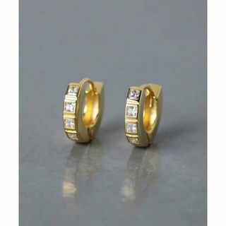 ユナイテッドアローズ(UNITED ARROWS)の【GOLD】GLD CZ フープ ピアス(ピアス)