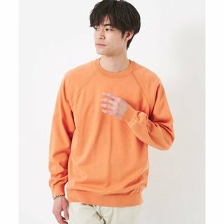 ユナイテッドアローズグリーンレーベルリラクシング(UNITED ARROWS green label relaxing)の【ORANGE】スビンコード ラグラン クルーネック ニット(その他)