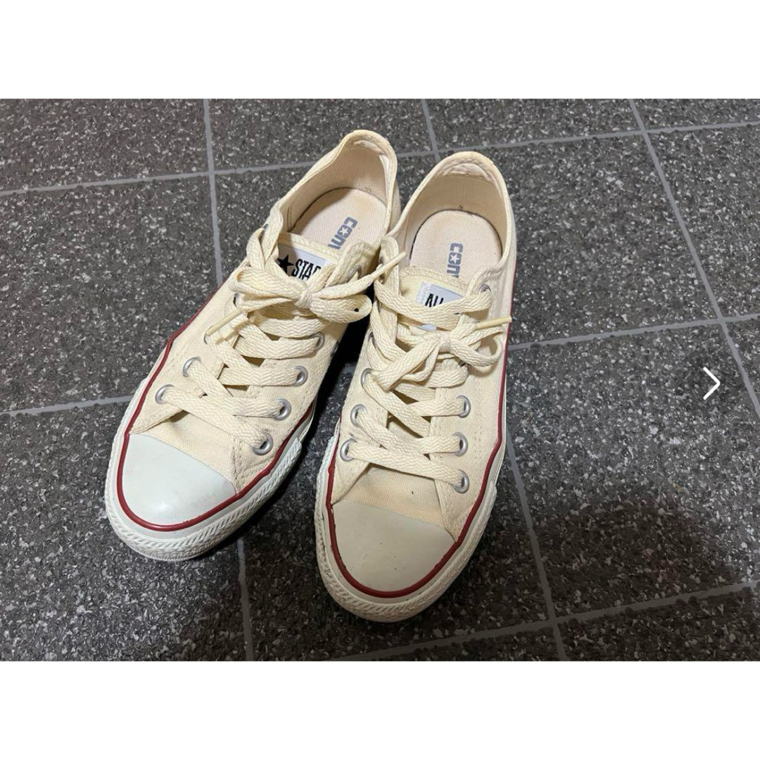 ALL STAR（CONVERSE）(オールスター)のコンバース オールスター オックス ナチュラル ホワイト レディースの靴/シューズ(スニーカー)の商品写真