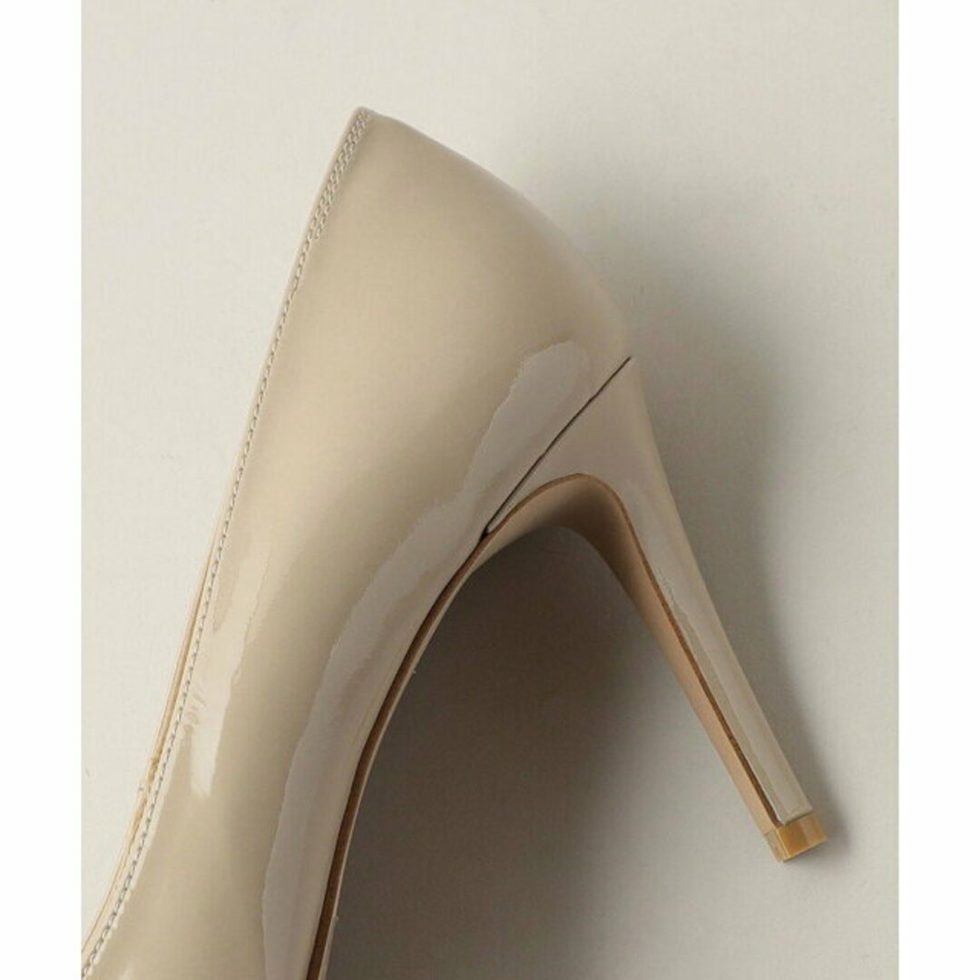 Odette e Odile(オデットエオディール)の【BEIGE】【21.5cm】チェーンモチーフ パンプス85↓↑ レディースの靴/シューズ(ハイヒール/パンプス)の商品写真