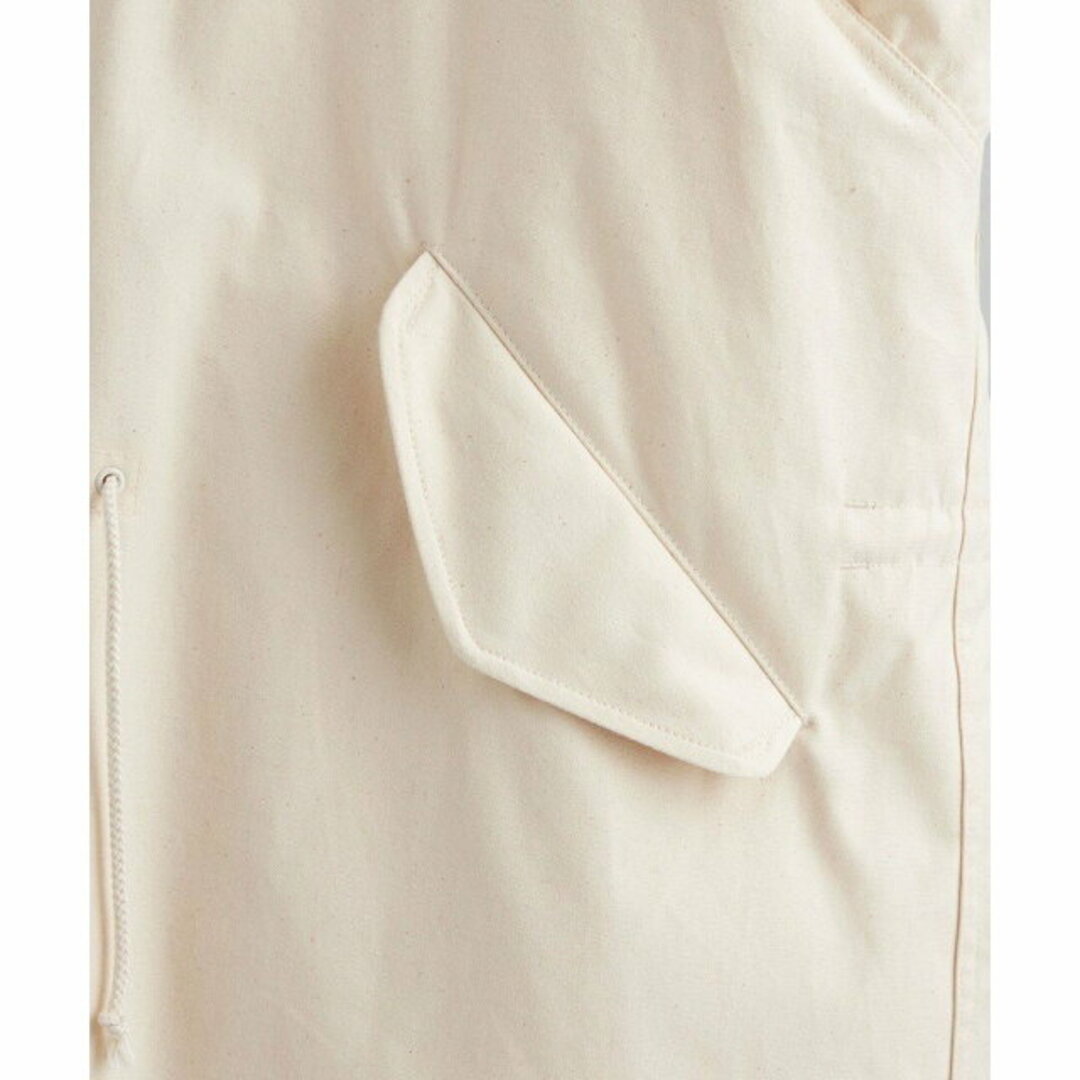 【OFF WHITE】<LOEFF>TENT CLT スタンドカラー ミリタリーコート UNISEX レディースのジャケット/アウター(モッズコート)の商品写真