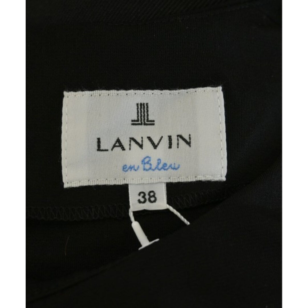 LANVIN en Bleu(ランバンオンブルー)のLANVIN en bleu ランバンオンブルー ブラウス 38(M位) 黒 【古着】【中古】 レディースのトップス(シャツ/ブラウス(長袖/七分))の商品写真