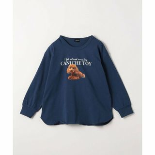 ユナイテッドアローズグリーンレーベルリラクシング(UNITED ARROWS green label relaxing)の【NAVY】TJ アニマルモチーフ ロングスリーブ 100cm-130cm(Tシャツ/カットソー)