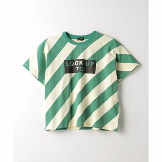 ユナイテッドアローズグリーンレーベルリラクシング(UNITED ARROWS green label relaxing)の【KELLY】TJ ロゴ ボーダー Tシャツ 140cm-150cm(Tシャツ/カットソー)