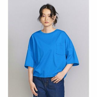 ビューティアンドユースユナイテッドアローズ(BEAUTY&YOUTH UNITED ARROWS)の【COBALT】ドルマンスリーブ 6分袖 ポケット Tシャツ 2(カットソー(長袖/七分))