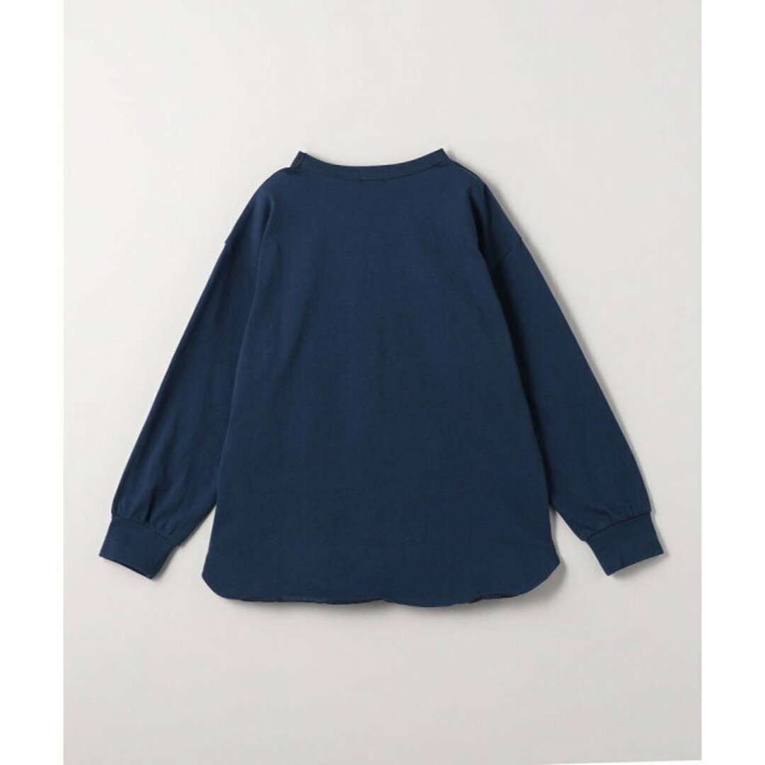 UNITED ARROWS green label relaxing(ユナイテッドアローズグリーンレーベルリラクシング)の【NAVY】TJ アニマルモチーフ ロングスリーブ 140cm-150cm キッズ/ベビー/マタニティのキッズ服女の子用(90cm~)(Tシャツ/カットソー)の商品写真