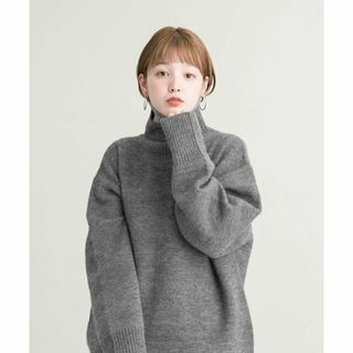 ケービーエフ(KBF)の【CCL×GRAY】リバーシブルハイネックオーバーニット(ニット/セーター)