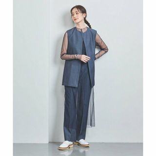 ユナイテッドアローズ(UNITED ARROWS)の【NAVY】シアージャージー ロング プルオーバー(カットソー(長袖/七分))