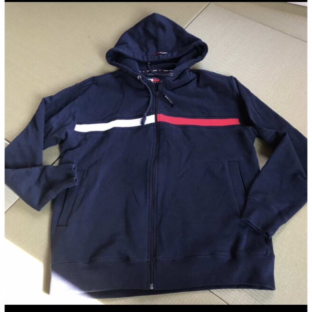 美品！トミージーンズ☆大人気！ロゴ パーカー　パーカー　SサイズTommyHilfiger