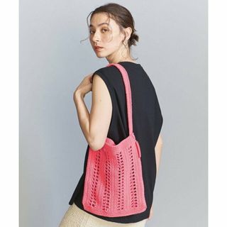 ビューティアンドユースユナイテッドアローズ(BEAUTY&YOUTH UNITED ARROWS)の【PINK】クロシェ ワンショルダー バッグ(ショルダーバッグ)