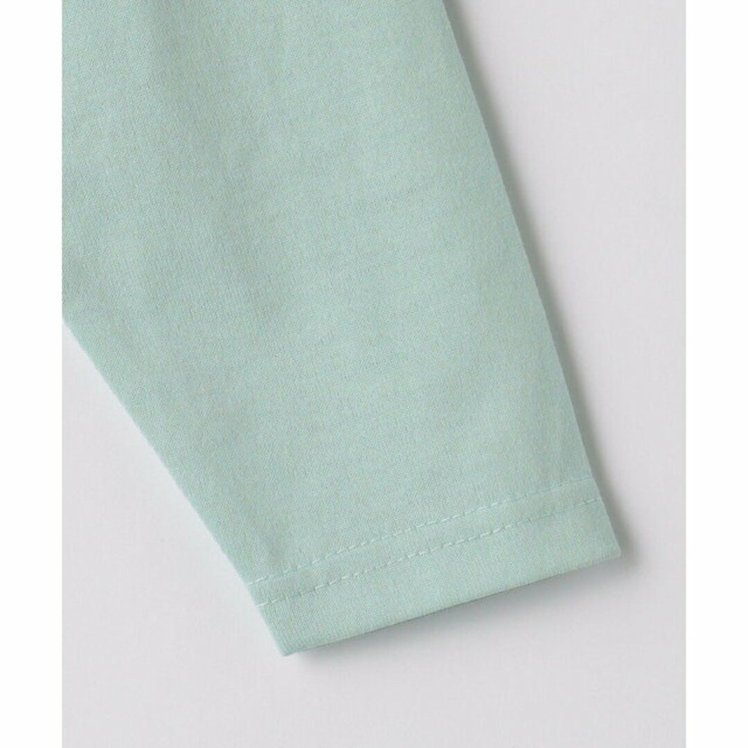 UNITED ARROWS green label relaxing(ユナイテッドアローズグリーンレーベルリラクシング)の【LIME】フラワープリント バック刺繍 ロングスリーブ 100cm-130cm キッズ/ベビー/マタニティのキッズ服女の子用(90cm~)(Tシャツ/カットソー)の商品写真
