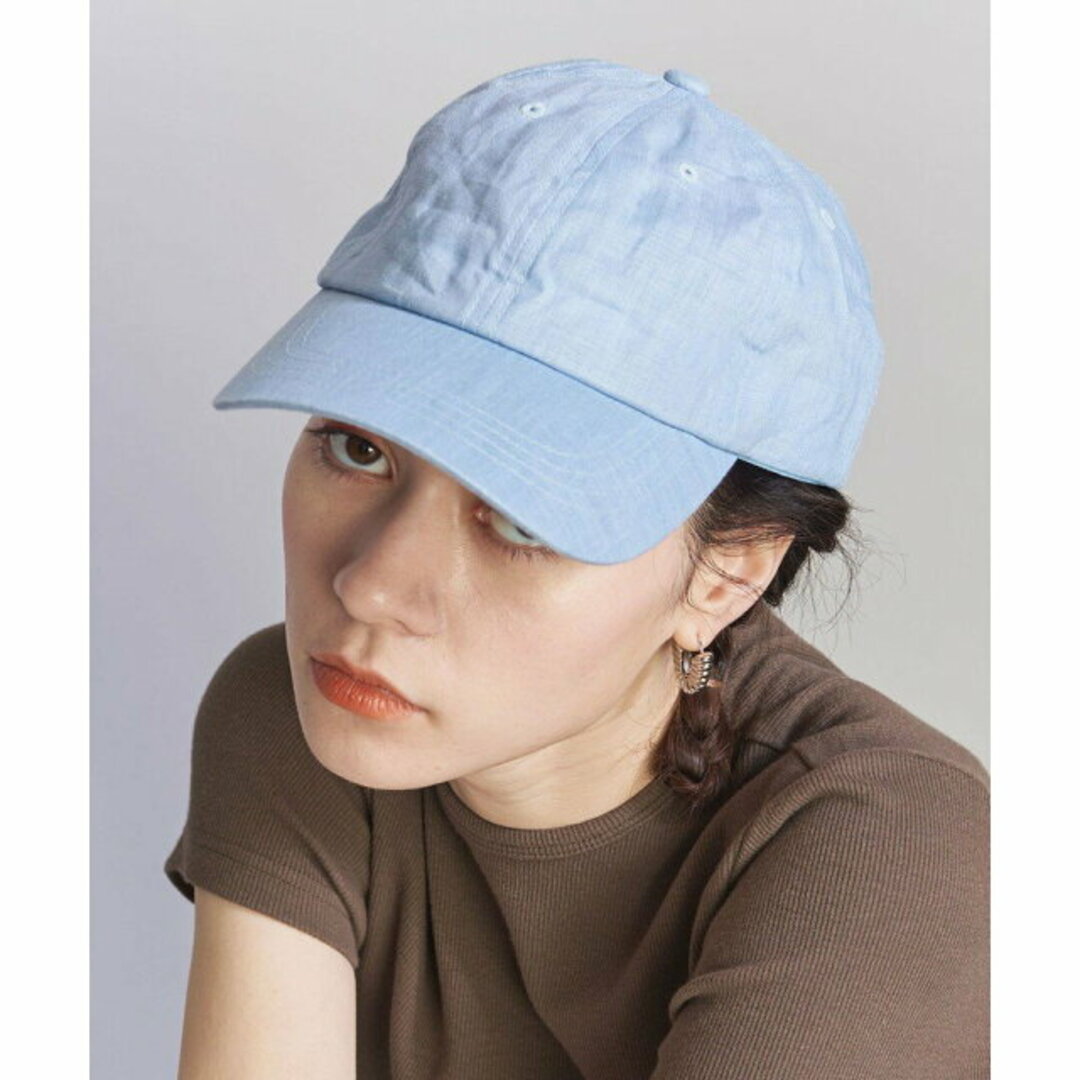 BEAUTY&YOUTH UNITED ARROWS(ビューティアンドユースユナイテッドアローズ)の【LT.BLUE】【FREE】麻 キャップ 23SS レディースの帽子(キャップ)の商品写真