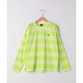 ユナイテッドアローズグリーンレーベルリラクシング(UNITED ARROWS green label relaxing)の【LIME】TJ ワンポイント ボーダー ロングスリーブ 140cm-160cm(その他)