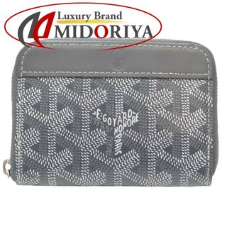 ゴヤール(GOYARD)のGOYARD ゴヤール マティニョンミニ MATIGNMINTY51CL51P コインケース PVCxレザー  グレー/180076【中古】(コインケース)