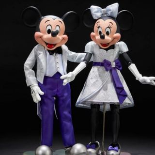 ディズニー(Disney)の世界で4750個限定！Disney world 100周年 ミッキー&ミニー (キャラクターグッズ)