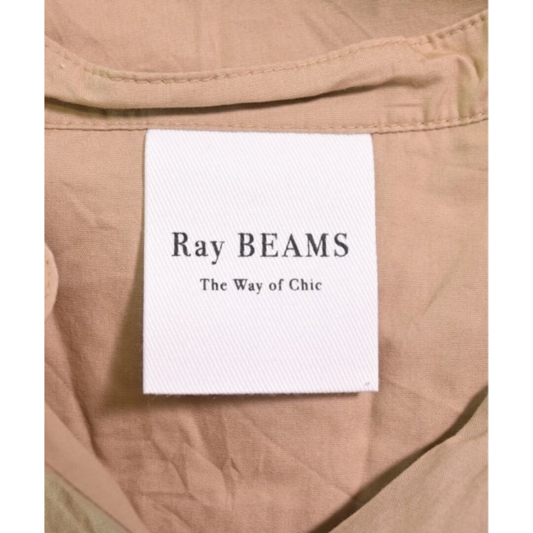 Ray BEAMS(レイビームス)のRay Beams レイビームス ブラウス 0(XS位) ベージュ 【古着】【中古】 レディースのトップス(シャツ/ブラウス(長袖/七分))の商品写真