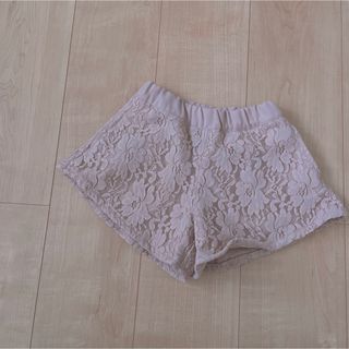 ブランシェス(Branshes)のブランシェス　レースショートパンツ　キュロット(パンツ/スパッツ)