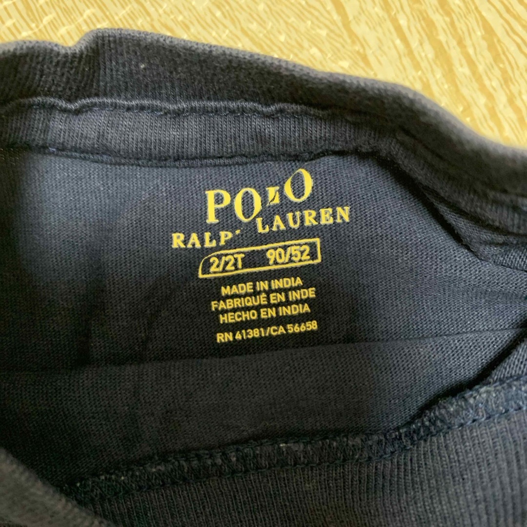 POLO RALPH LAUREN(ポロラルフローレン)のpolo ロンT kids キッズ/ベビー/マタニティのキッズ服男の子用(90cm~)(Tシャツ/カットソー)の商品写真