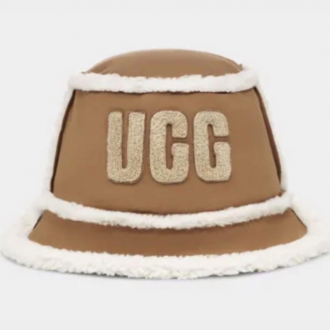 ポリエステル100%UGGロゴUGG アグ ボンディット フリース バケット ハット