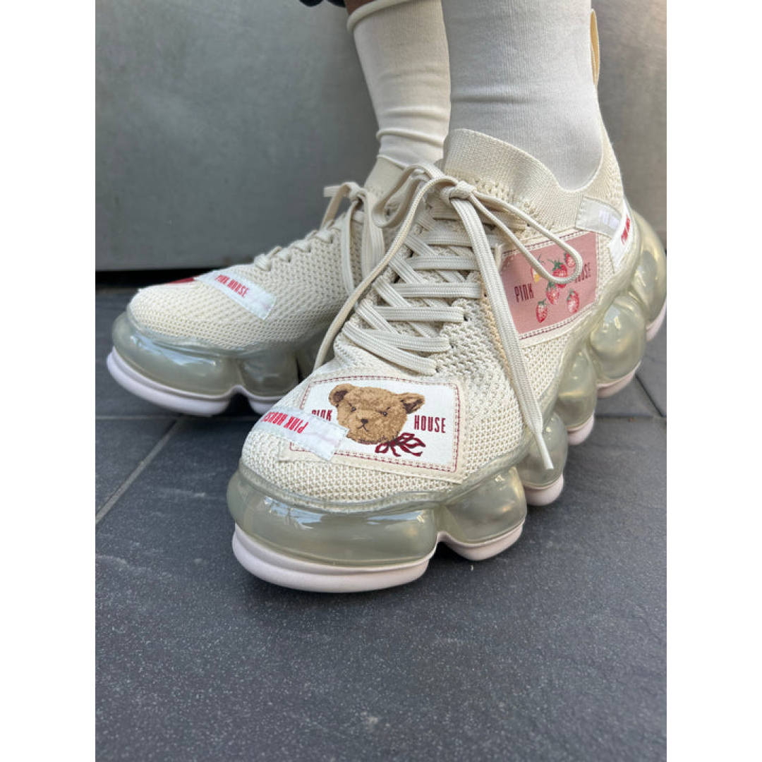 PINK HOUSE(ピンクハウス)の"Jewelry" Shoes MIKIOSAKABE × PINK HOUSE レディースの靴/シューズ(スニーカー)の商品写真