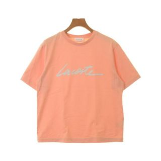 ラコステ(LACOSTE)のLACOSTE ラコステ Tシャツ・カットソー 40(M位) オレンジ系 【古着】【中古】(カットソー(半袖/袖なし))