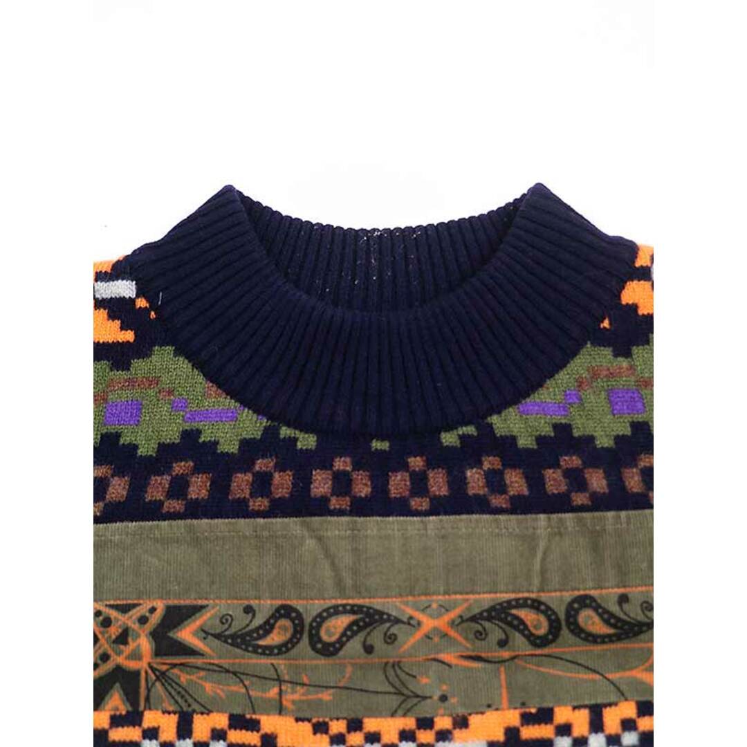 sacai×Dr.Woo サカイ×ドクターウー 20AW Bandana Knit Pullover sacai×Dr.Woo サカイ×ドクターウー 20AW Bandana Knit Pullover