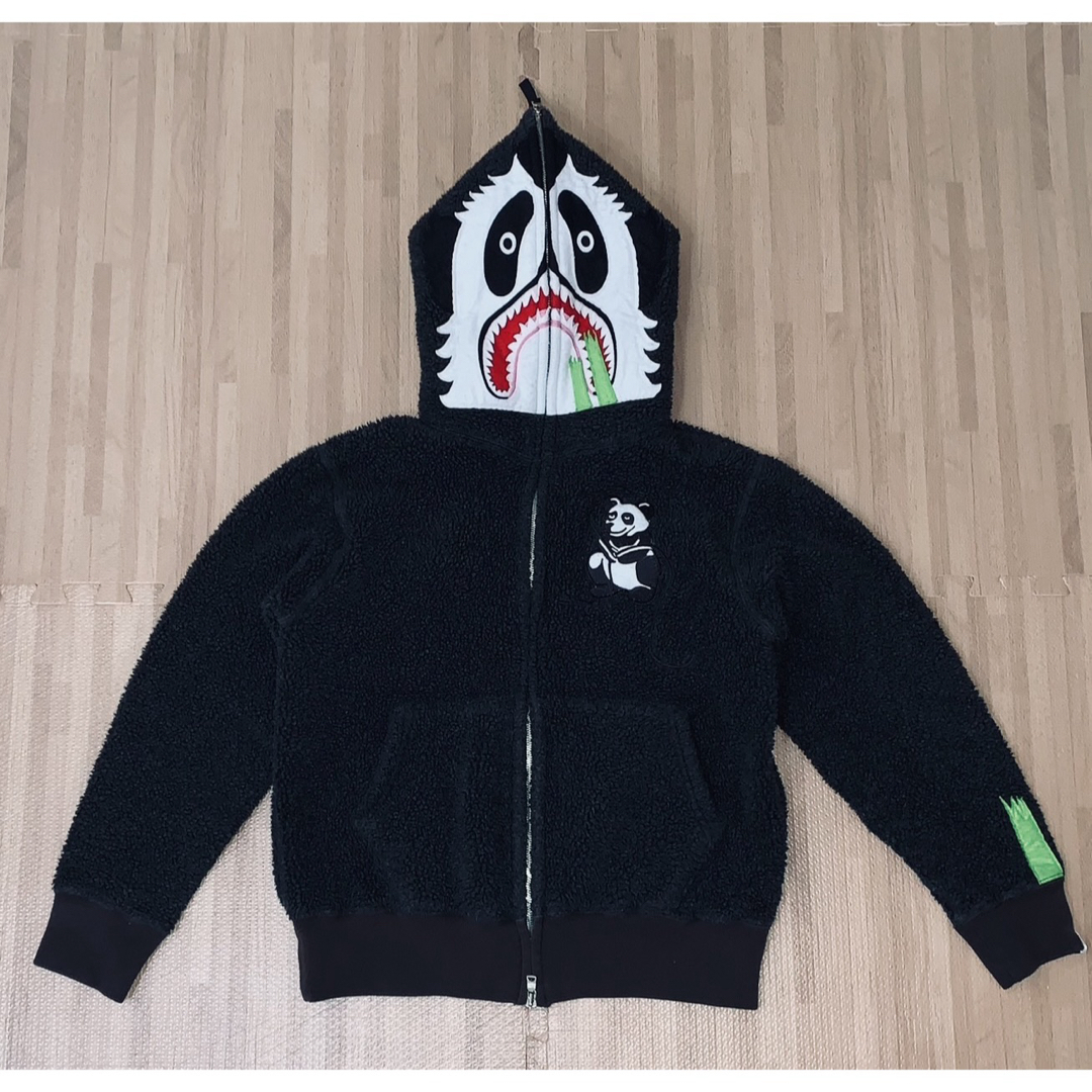 特上品 A bathing ape モコモコパーカー | yigitaluminyumprofil.com