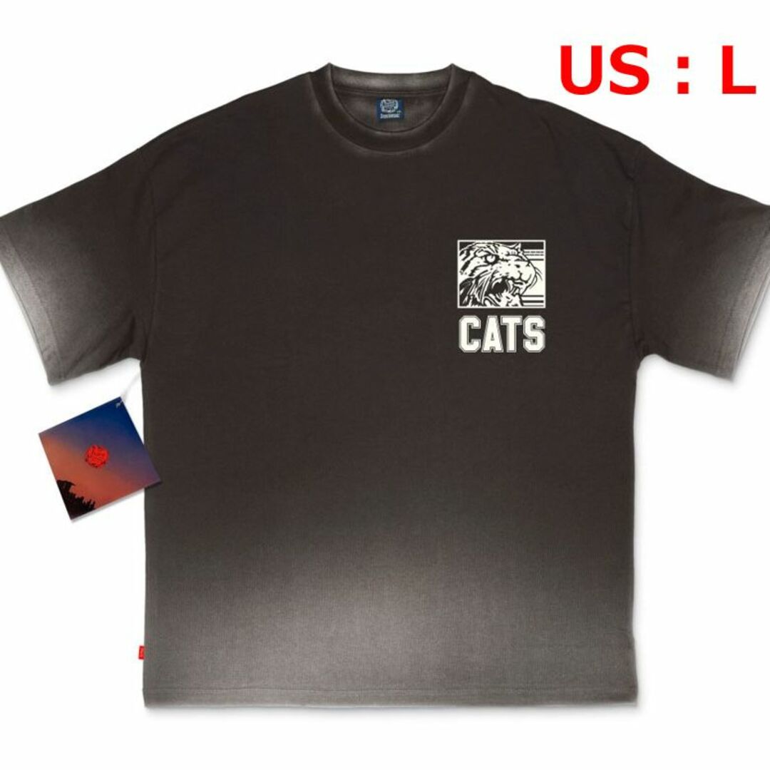 L FoxtrotUniformヴィンテージWildCatsTシャツ黒猫 メンズのトップス(Tシャツ/カットソー(半袖/袖なし))の商品写真