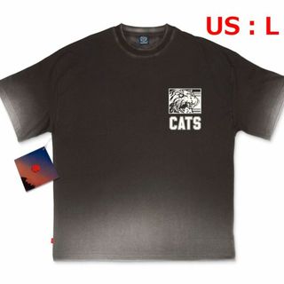 L FoxtrotUniformヴィンテージWildCatsTシャツ黒猫(Tシャツ/カットソー(半袖/袖なし))