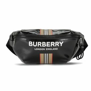 バーバリー(BURBERRY)の未使用 正規品 バーバリー バッグ メンズ ブラック 黒 ファスナー式(ボディーバッグ)