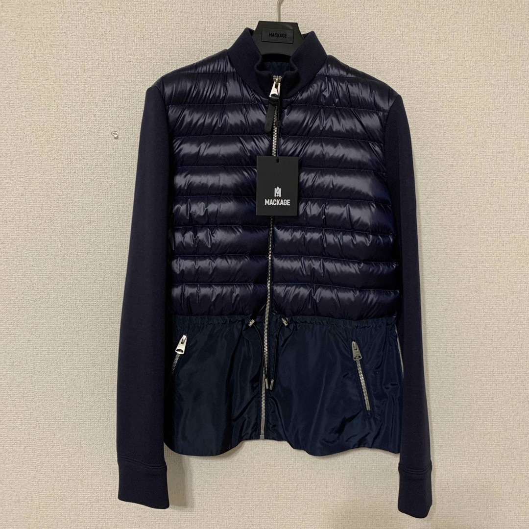 Mackage - 新品タグ付き マッカージュ JOYCE-Z ネイビーの通販 Mackage - 新品タグ付き マッカージュ JOYCE-Z ネイビーの通販
