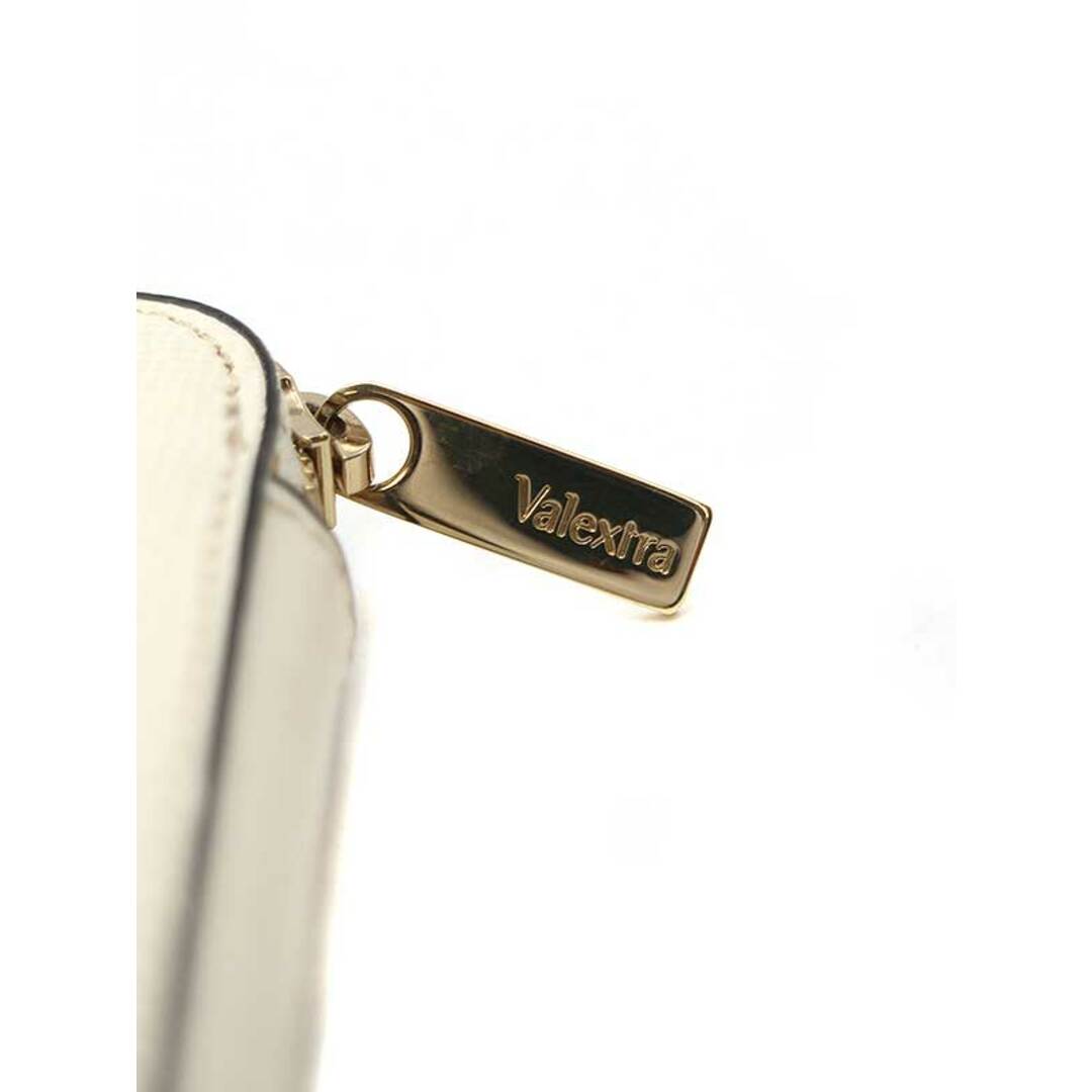 Valextra(ヴァレクストラ)のValextra ヴァレクストラ ラウンドジップロングレザーウォレット 12カード アイボリー  V9L06 レディースのファッション小物(財布)の商品写真