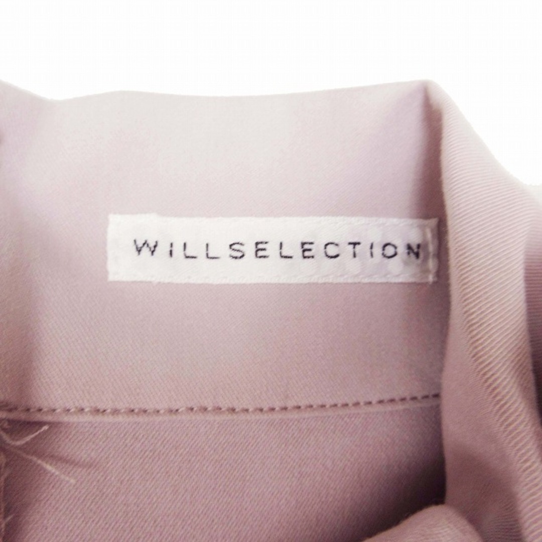 WILLSELECTION(ウィルセレクション)のウィルセレクション WILLSELECTION リボン ボウタイ ワンピース レディースのワンピース(ひざ丈ワンピース)の商品写真