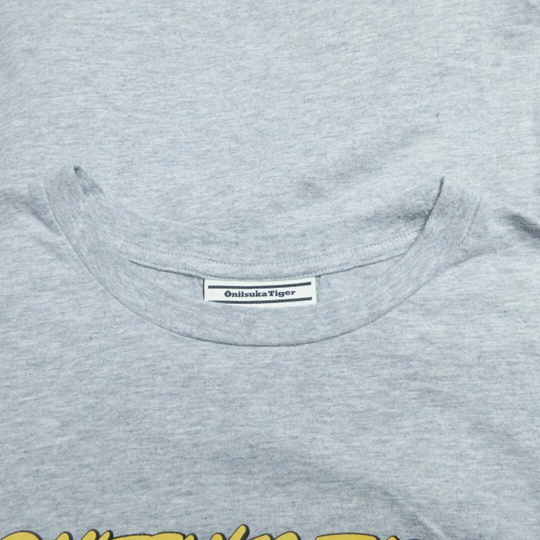 Onitsuka Tiger(オニツカタイガー)の美品 オニツカタイガー 虎 プリント ロゴ Tシャツ クルーネック/3 メンズ レディースのトップス(Tシャツ(半袖/袖なし))の商品写真