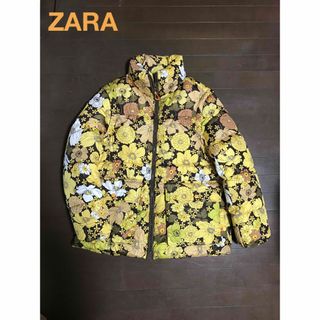 ザラ(ZARA)のザラ　フラワーパフジャケット　(ダウンジャケット)