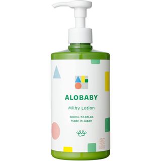 アロベビー(ALOBABY)の【アロベビー】ミルクローション（ビッグボトル）①(ベビーローション)