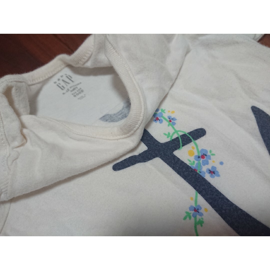 babyGAP(ベビーギャップ)のbaby GAP  長袖ロンパース 70  3枚セット キッズ/ベビー/マタニティのベビー服(~85cm)(ロンパース)の商品写真