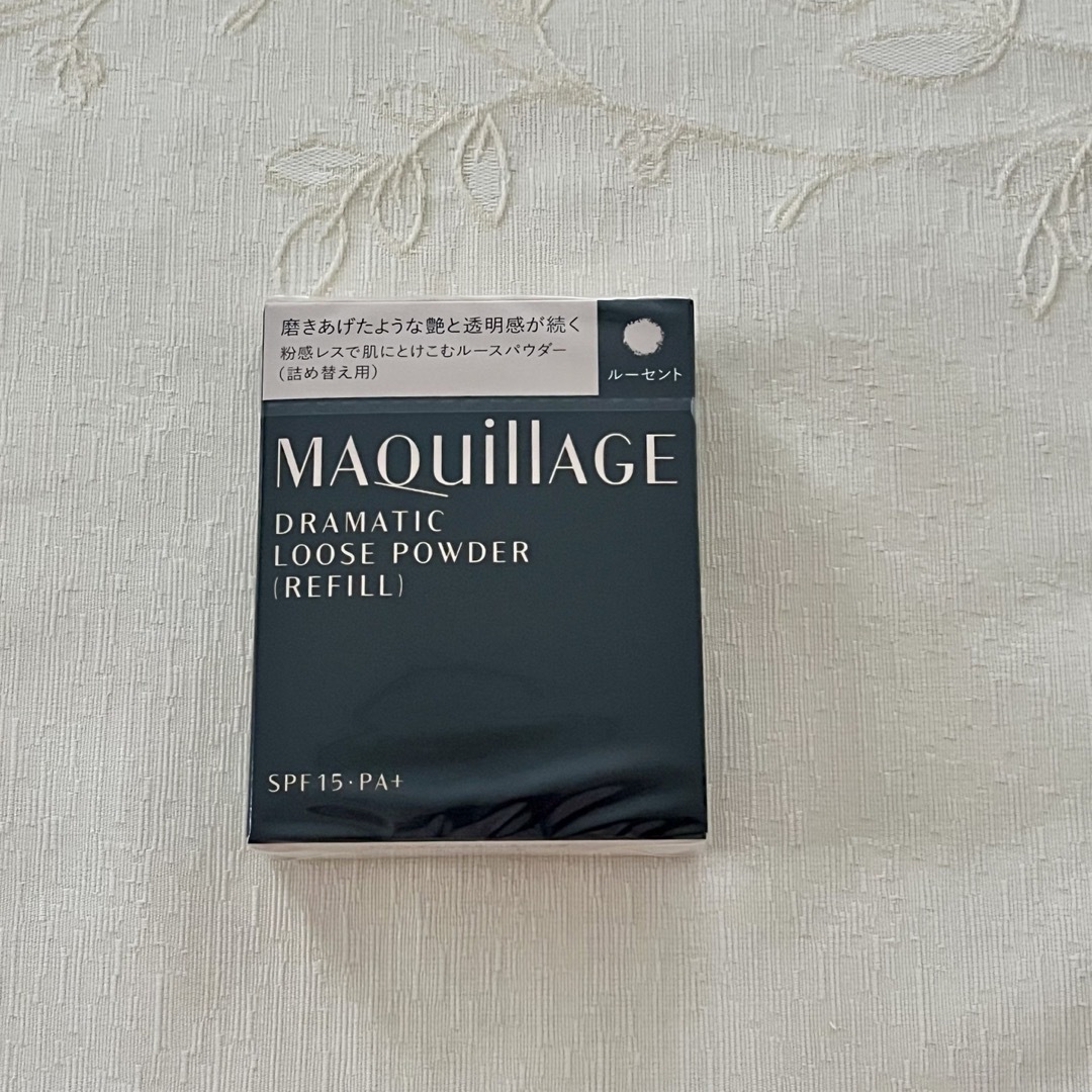 MAQuillAGE - 資生堂 マキアージュ ドラマティックルースパウダー (レフィル) ルーセント Sの通販 by ヘンリーベス's