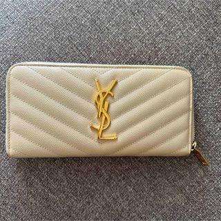 サンローラン(Saint Laurent)のサンローランSAINT LAURENT PARIS長財布キルティングレザー (財布)