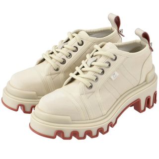 クリスチャンルブタン(Christian Louboutin)のクリスチャンルブタン CHRISTIAN LOUBOUTIN ヒールスニーカー レディース PANAMIC DUNE ダービーシューズ レースアップ ローカット チャンキーソール 2023年秋冬新作 3231083 0050 F670(スニーカー)