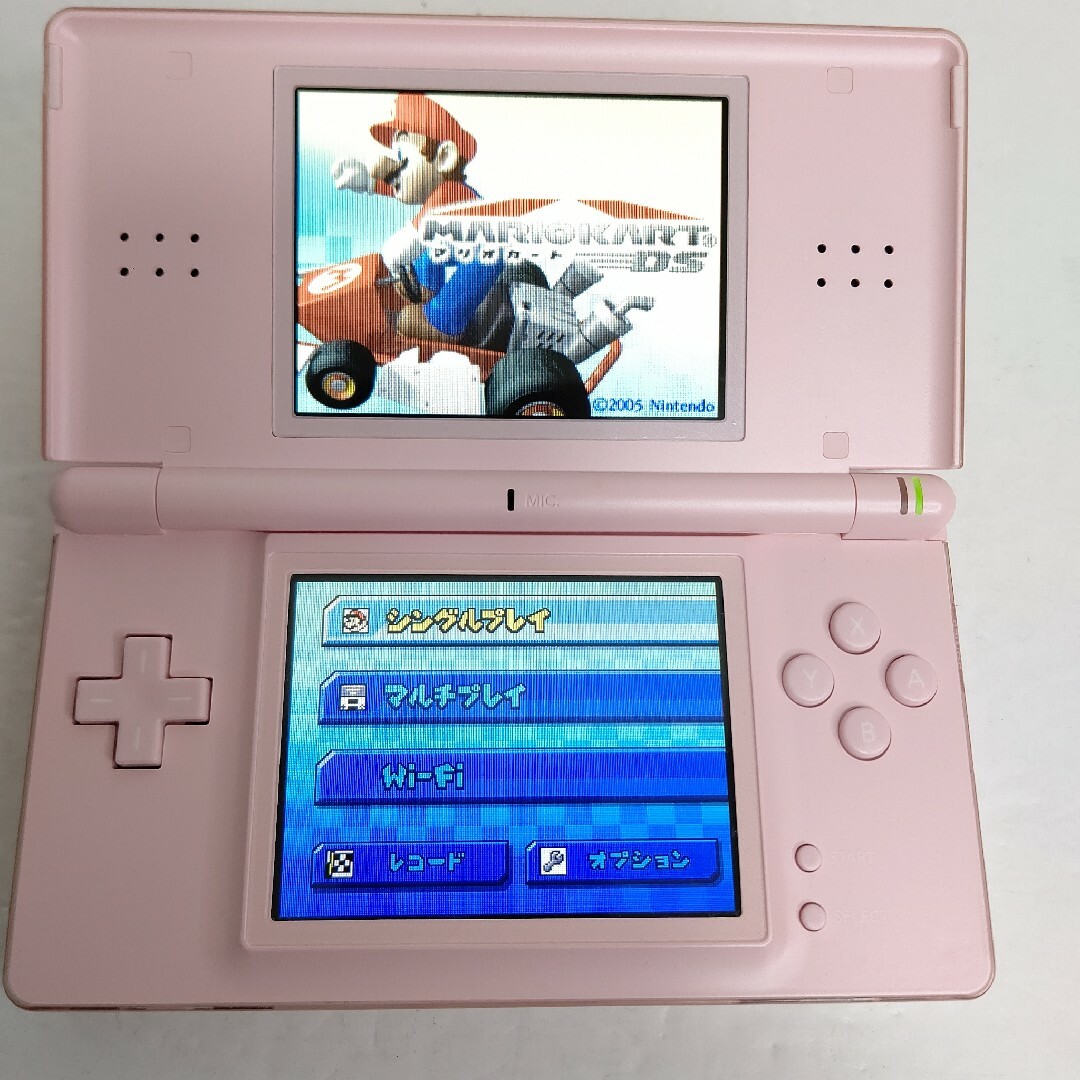 ニンテンドーDS(ニンテンドーDS)のNintendo　ニンテンドーDSlite　ノーブルピンク　美品　任天堂 エンタメ/ホビーのゲームソフト/ゲーム機本体(携帯用ゲーム機本体)の商品写真