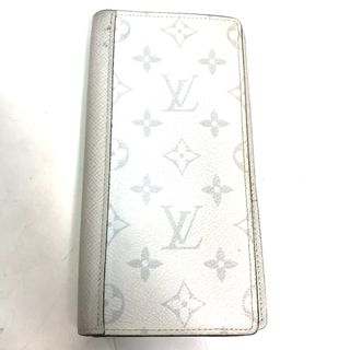 ルイヴィトン(LOUIS VUITTON)のルイヴィトン LOUIS VUITTON ポルトフォイユ ブラザ M30298 タイガラマ 2つ折り 長財布 タイガレザー ホワイト(長財布)