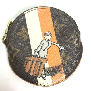 ルイヴィトン(LOUIS VUITTON)のルイヴィトン LOUIS VUITTON ポルトモネロン　 M60037 モノグラム・グルーム 財布 小銭入れ コインケース モノグラムキャンバス ブラウン(コインケース)