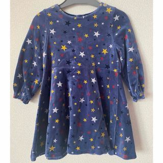 プチバトー(PETIT BATEAU)のプチバトー　星柄ワンピース(ワンピース)