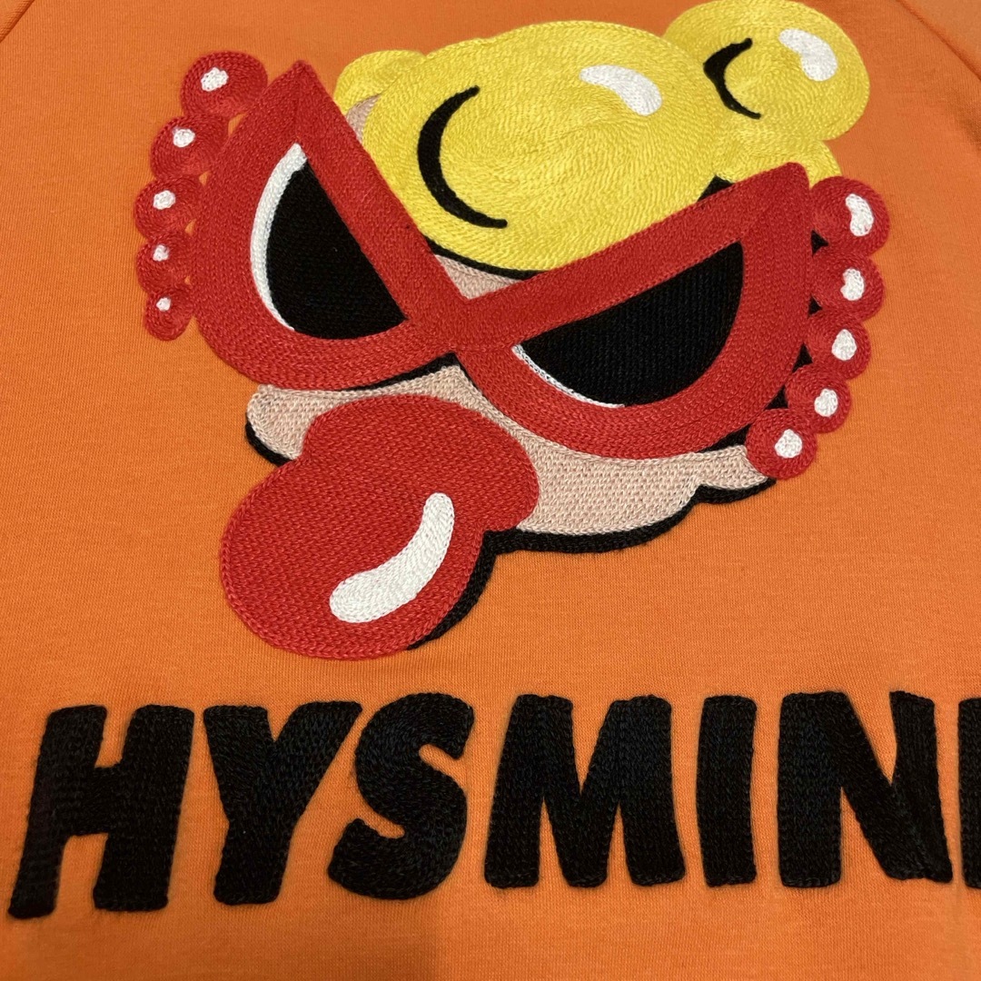 HYSTERIC MINI(ヒステリックミニ)の【専用】刺繍ローリング裏毛パーカー(120)🍊🧡 キッズ/ベビー/マタニティのキッズ服男の子用(90cm~)(ジャケット/上着)の商品写真