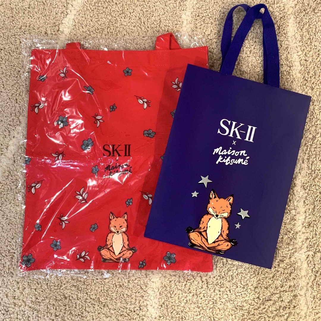 SK-II メゾンキツネ トートバッグ ショッパー - トートバッグ