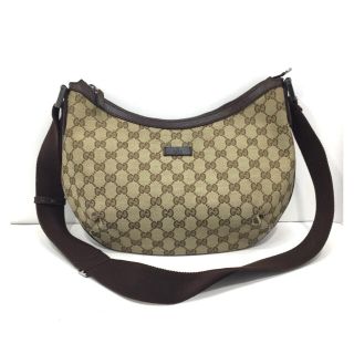 グッチ(Gucci)の066 グッチ キャンバス ショルダーバッグ(ショルダーバッグ)